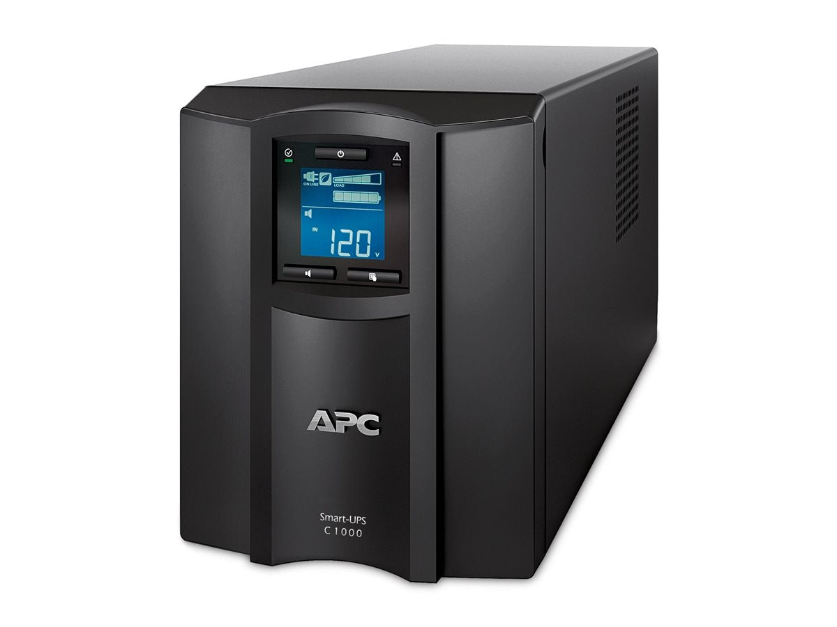 APC Smart-UPS SMC1000IC UPS AC 220/230/240V 600Watt 1000VA USB output connectors 8 Black