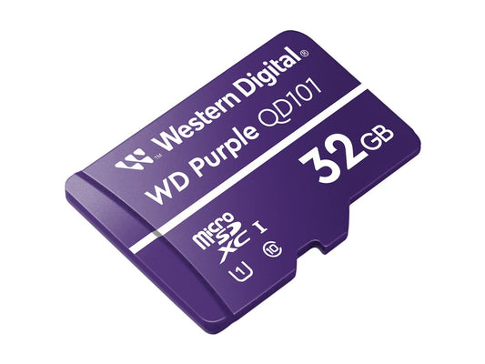 WD Purple 32Go Surveillance microSD HC - Class 10 UHS 1