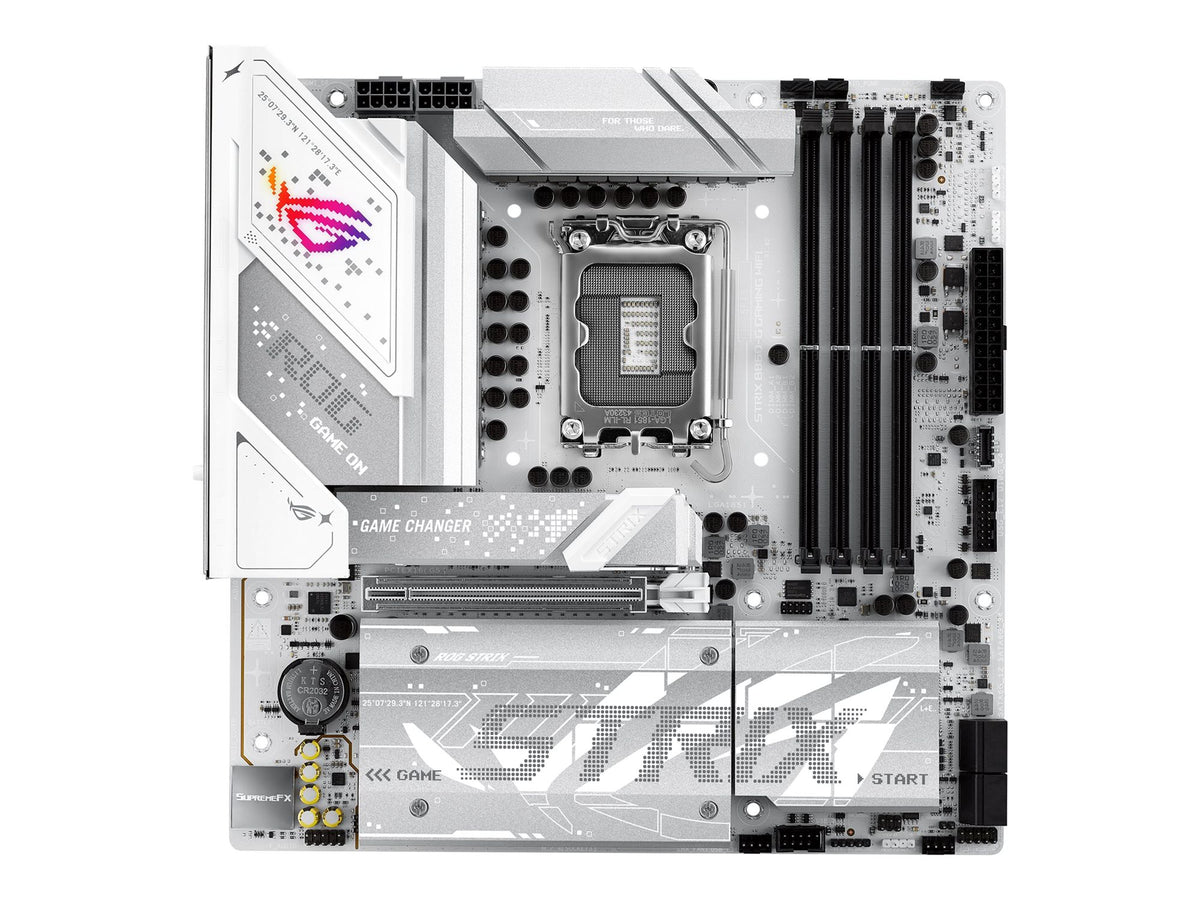 ASUS ROG STRIX B860-G GAMING WIFI LGA1851 DDR5 micro ATX MB 1xHDMI 1xDP 1xThunderBolt 4xM.2 4xSATA
