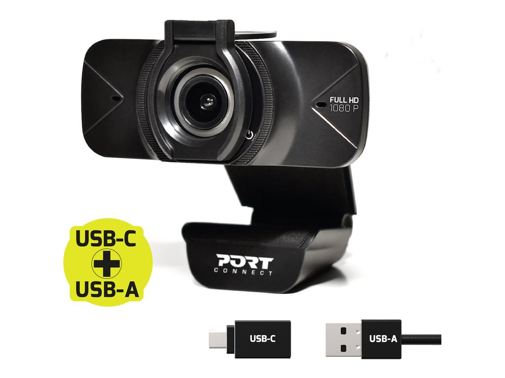 PORT DESIGNS Webcam HD 1080