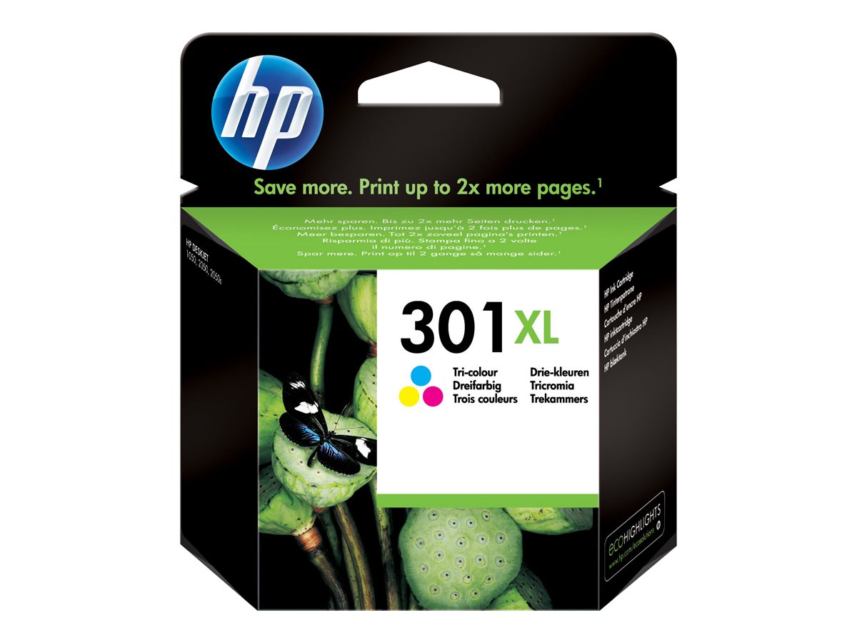 HP 301XL High Yield Tri-Color Original