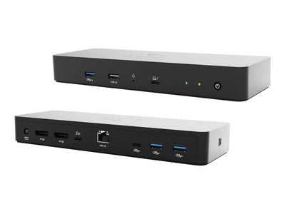 I-TEC Thunderbolt 4 Intelligent Dual Display DS 1x TB4 2x DP 1x GLAN 1x USB-C Gen2 3x USB-A Gen2 1x USB 2.0 1x Audio/Mic PD 90W KL