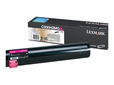 LEXMARK C935 cartouche de toner magenta capacité standard 24.000 pages pack de 1