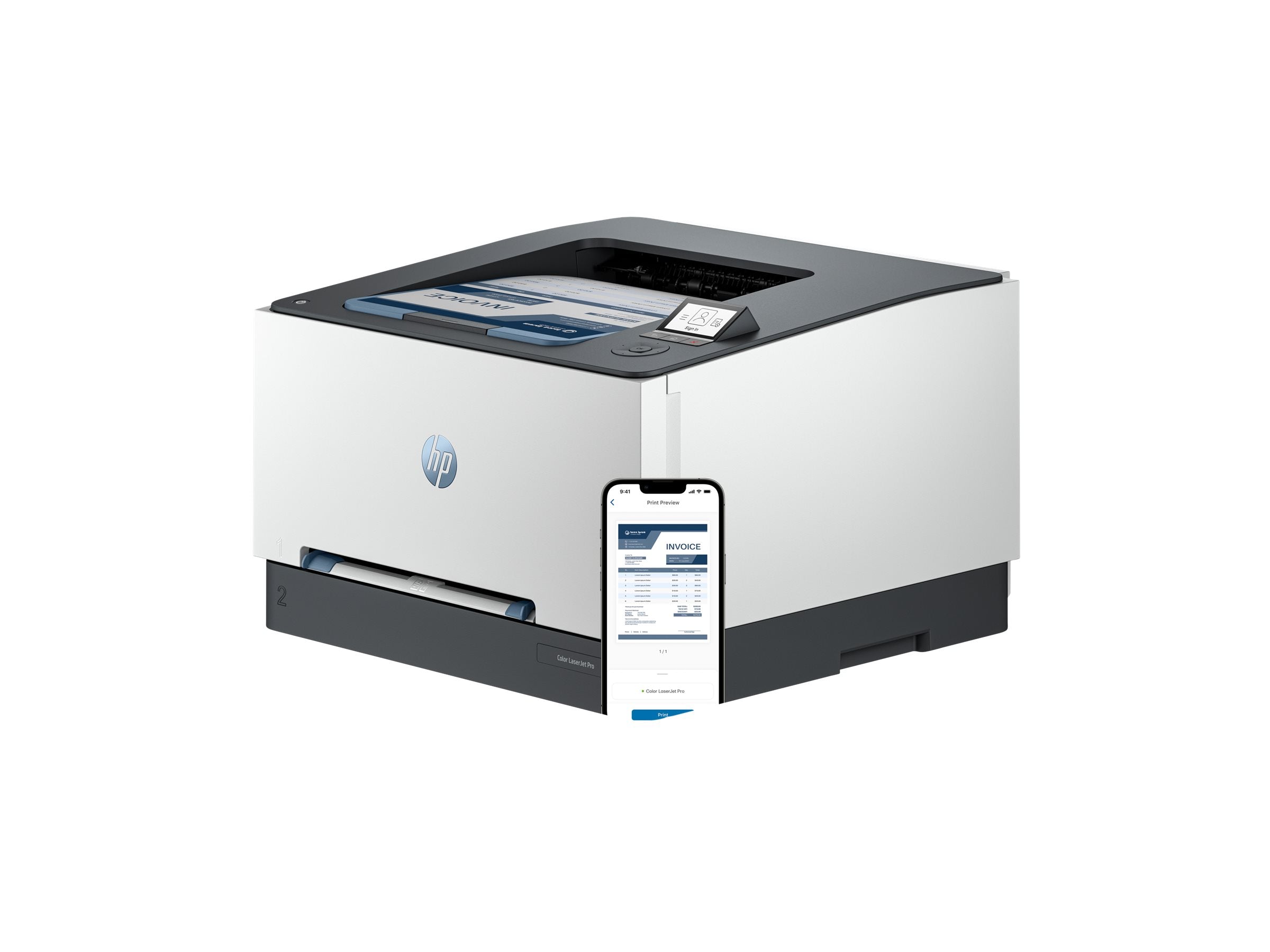 HP Color LaserJet Pro 3202dw Printer colour Duplex laser A4 600x600dpi 25ppm mono 25ppm colour 251sheets LAN USB Wi-Fi