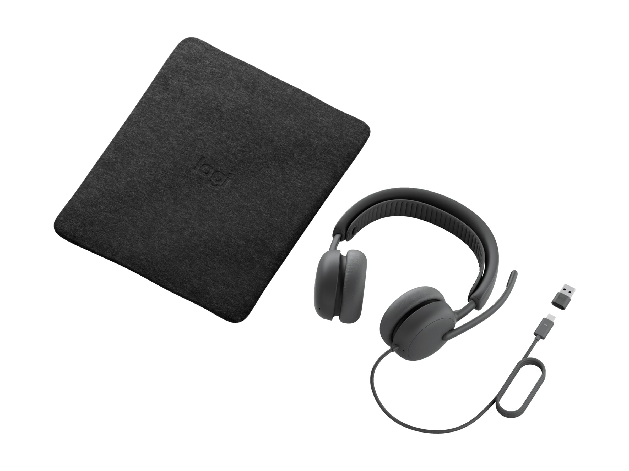 LOGITECH Zone Wired 2 Headset - Graphite