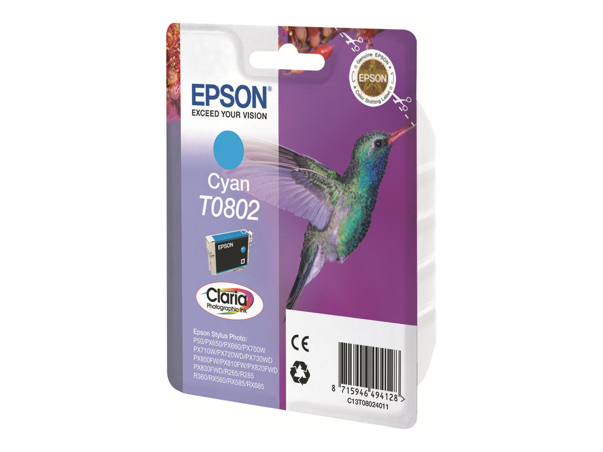 Ink/T0802 Hummingbird 7.4ml CY