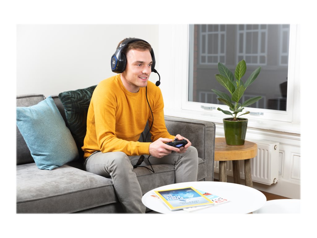 TRUST Casque gaming FORZE pour PS5/PS4 license officielle - Black