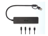 I-TEC USB-C Metal HUB 2xUSB 3.0 2xUSB-C 5Gbps without power adapter ideal for Notebook Ultrabook Tablet PC