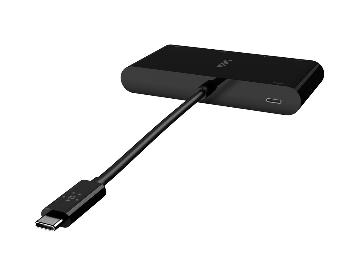 BELKIN Adaptateur Hub USB-C HDMI VGA RJ45 100w PD