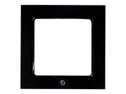 SHELLY Wall Frame 1 Black 1-Gang Wall Switch Frame