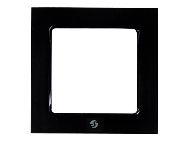 SHELLY Wall Frame 1 Black 1-Gang Wall Switch Frame