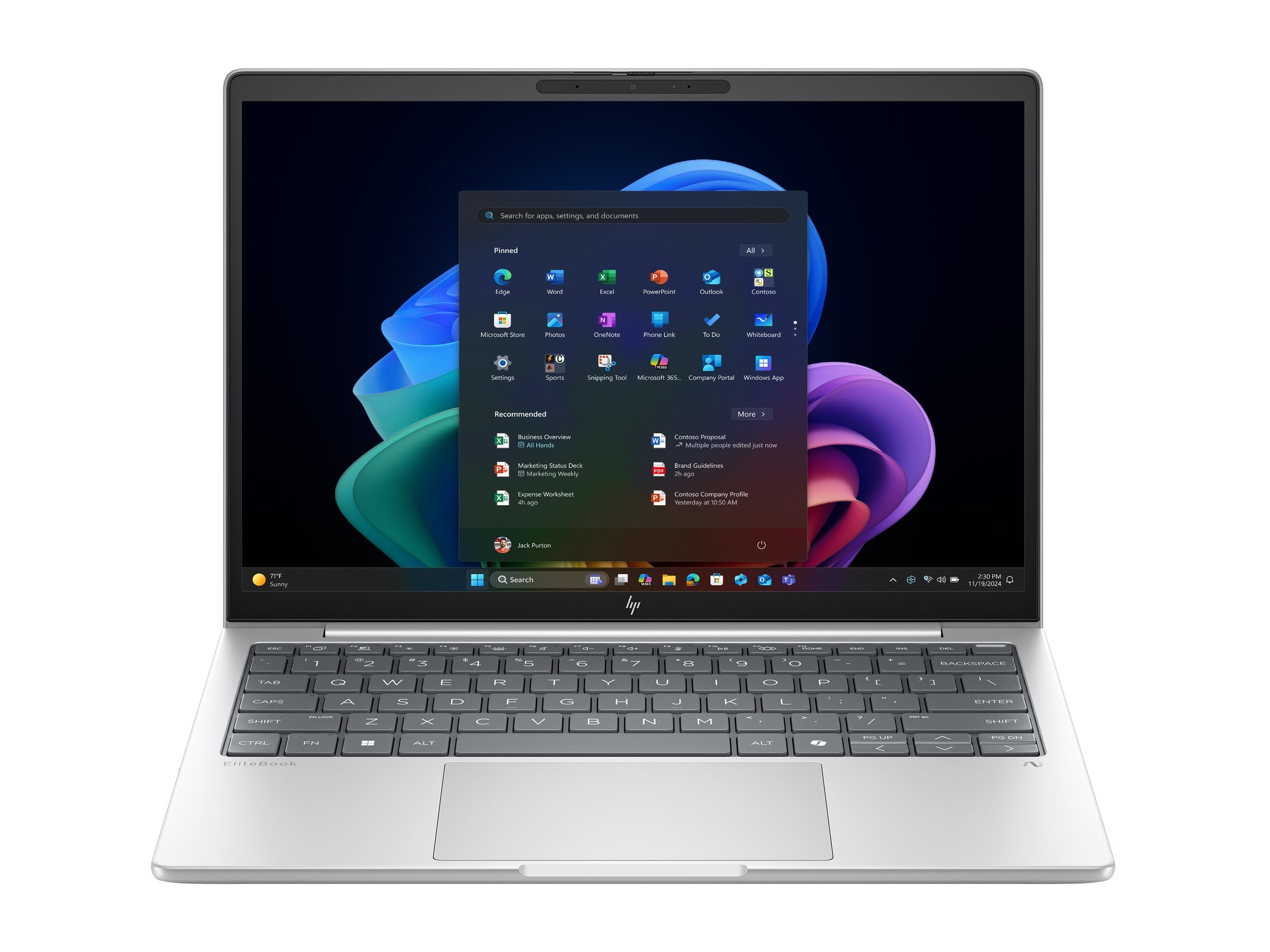 HP EliteBook 8 G1a IA Nouvelle génération AMD Ryzen AI 5 340 14p WUXGA 32Go 512Go SSD UMA W11P Copilot + PC 3/3/0