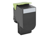 LEXMARK 802HK cartouche de toner noir capacité standard 4.000 pages pack de 1 retour program