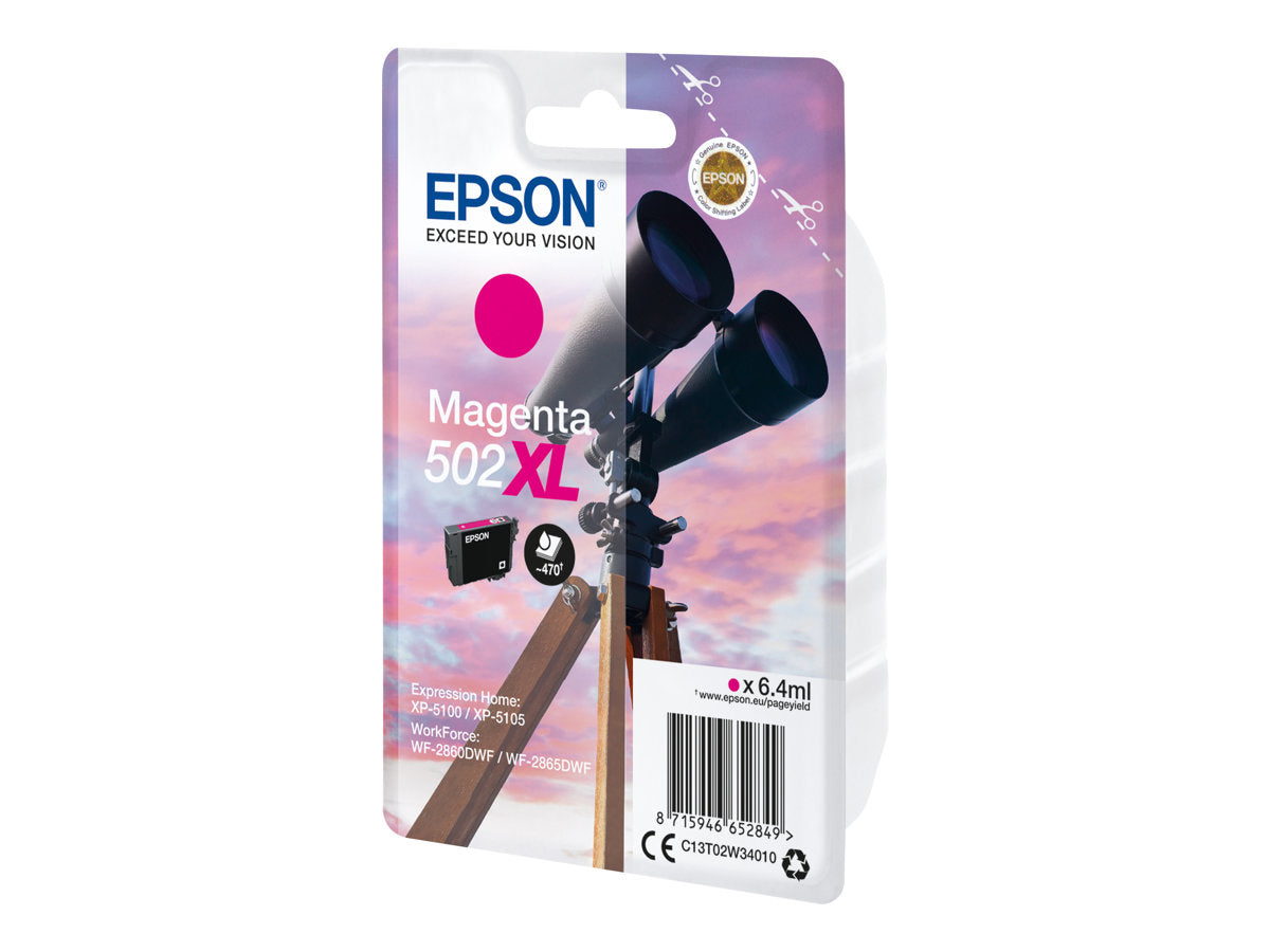 EPSON 1LB Singlepack Magenta 502XL Ink