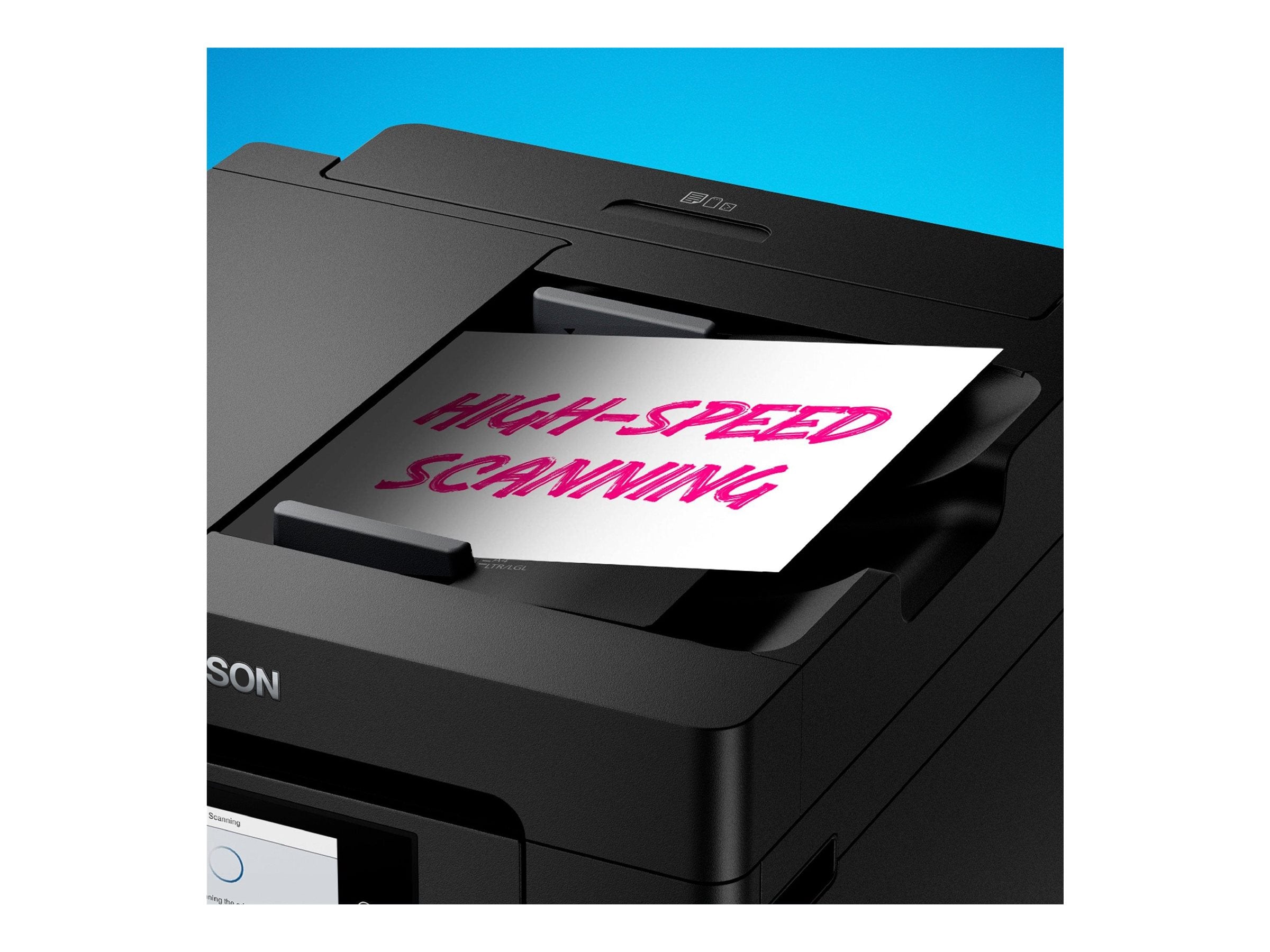 EPSON EcoTank ET-5855 MFP colour inkjet ITS A4 25ppm Print 550sheets USB LAN Wi-Fi Black