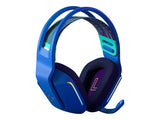 LOGITECH G G733 LIGHTSPEED Wireless RGB Gaming Headset Headset full size 2.4 GHz wireless blue