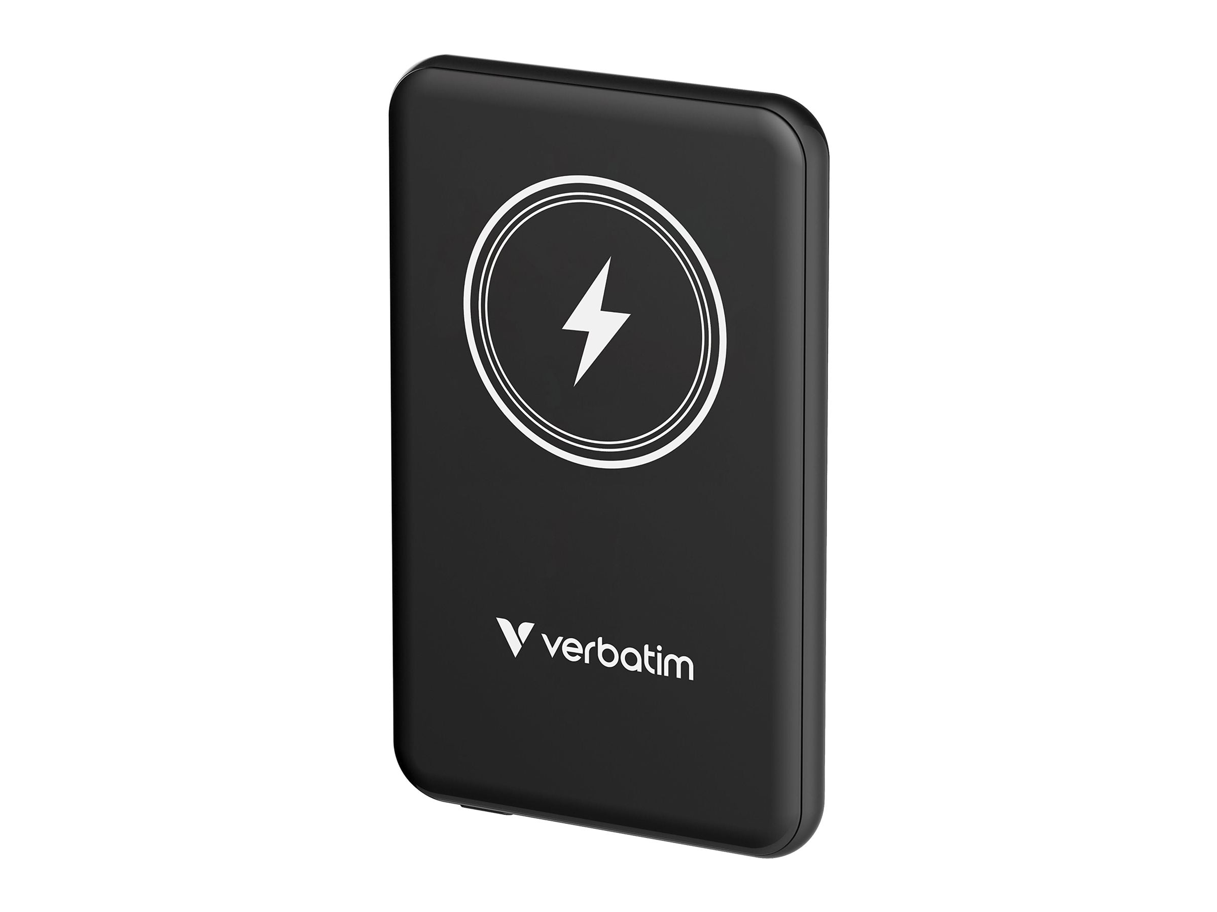 VERBATIM CHARGE N GO MAGNETIC WIRELESS POWER BANK 5000 BLACK WCF (P)