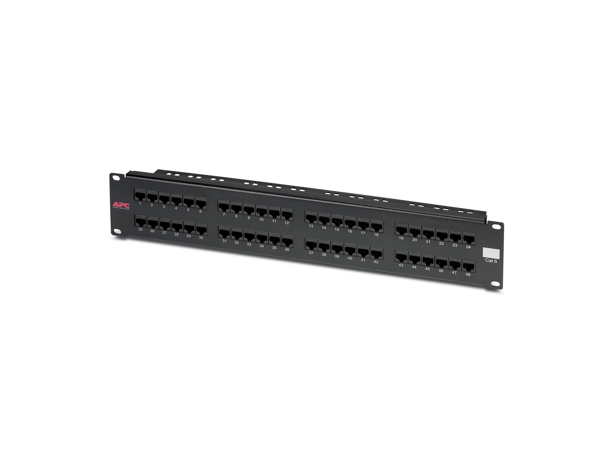 APC CAT 6 Patch Panel 48 port RJ45 to 110 568 A/B color coded