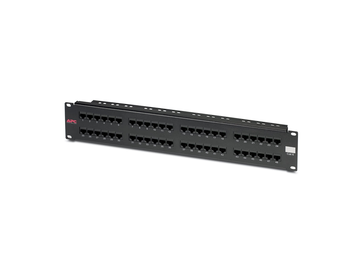 APC CAT 6 Patch Panel 48 port RJ45 to 110 568 A/B color coded