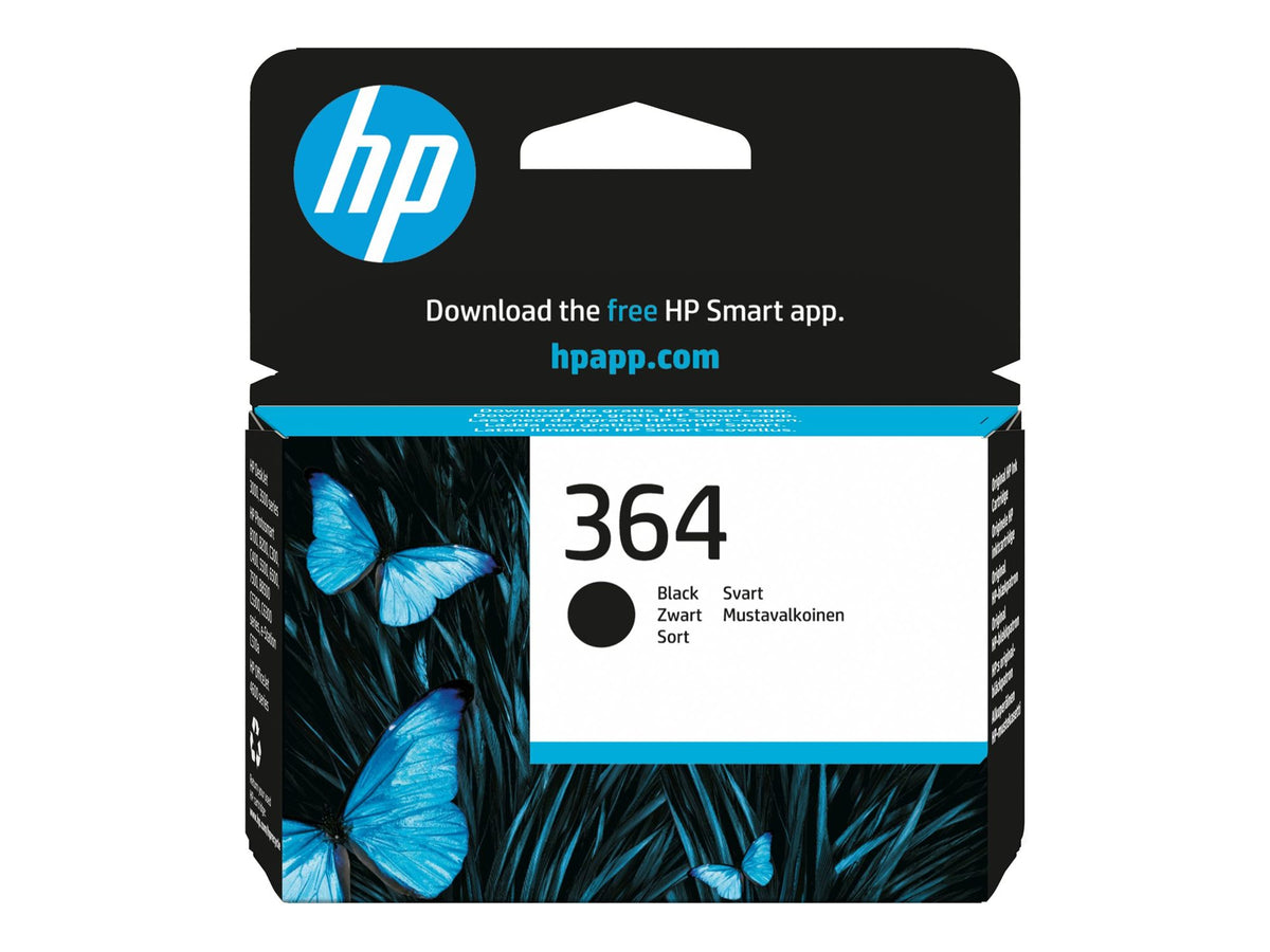 HP 364 Black Ink Cart/Vivera Ink