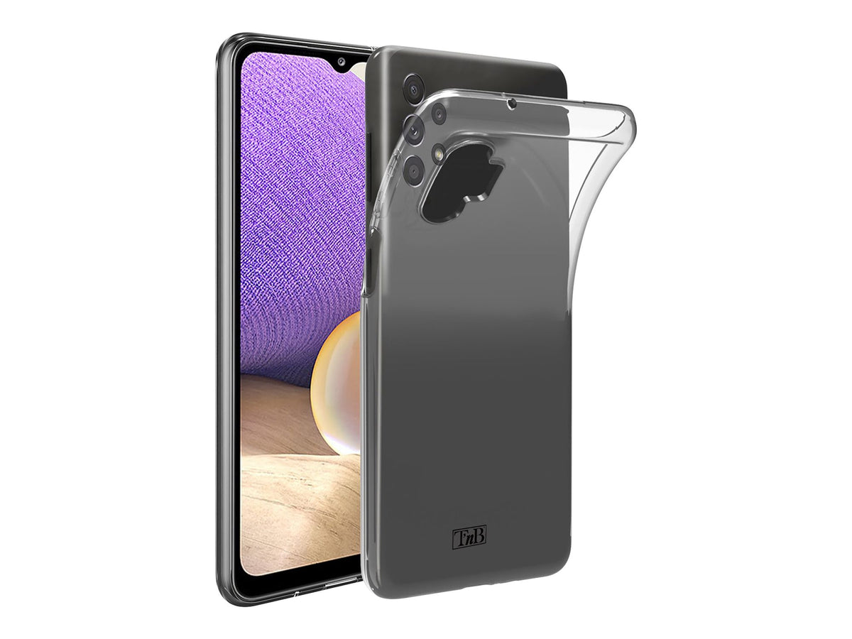 TNB Silicone Case For Samsung A32 5G Transparent