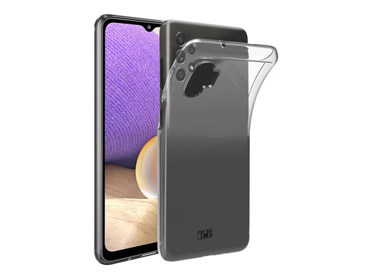 TNB Silicone Case For Samsung A32 5G Transparent
