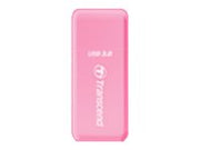 TRANSCEND TS-RDF5R Transcend card reader USB 3.1 Gen 1 SD/microSD pink