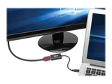 EATON TRIPPLITE USB-C to HDMI Adapter M/F - 4K 60Hz HDCP 2.2 Black