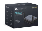 TP-LINK Routeur de voyage portable WiFi 7 BE3600 bi-bande associant la technologie Wi-Fi 7 le TL-WR3602BE offre une vitesse sans