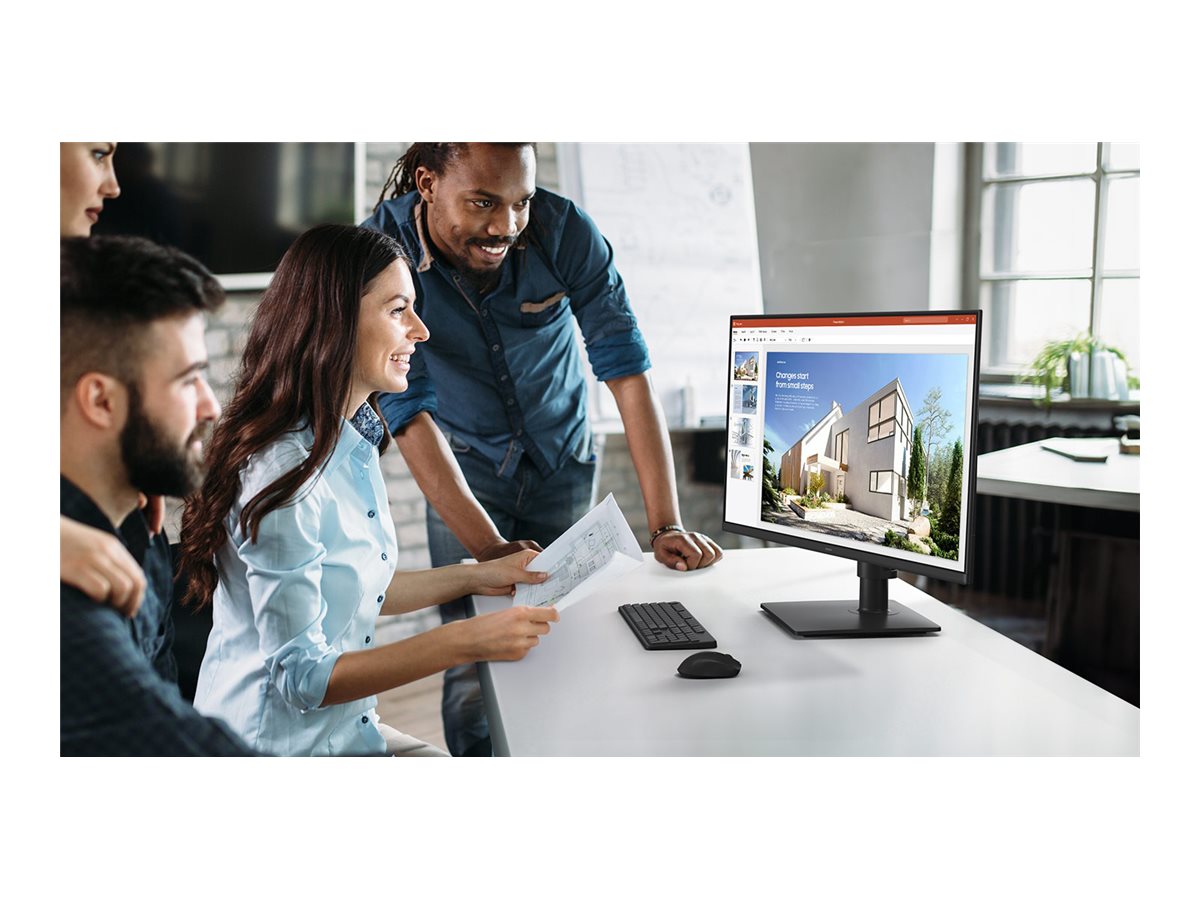 SAMSUNG LS27D400GAUXEN 27p FHD IPS 16:9 100Hz 250cd/m2 5ms 1000:1 2xHDMI DP 1.2 HAS