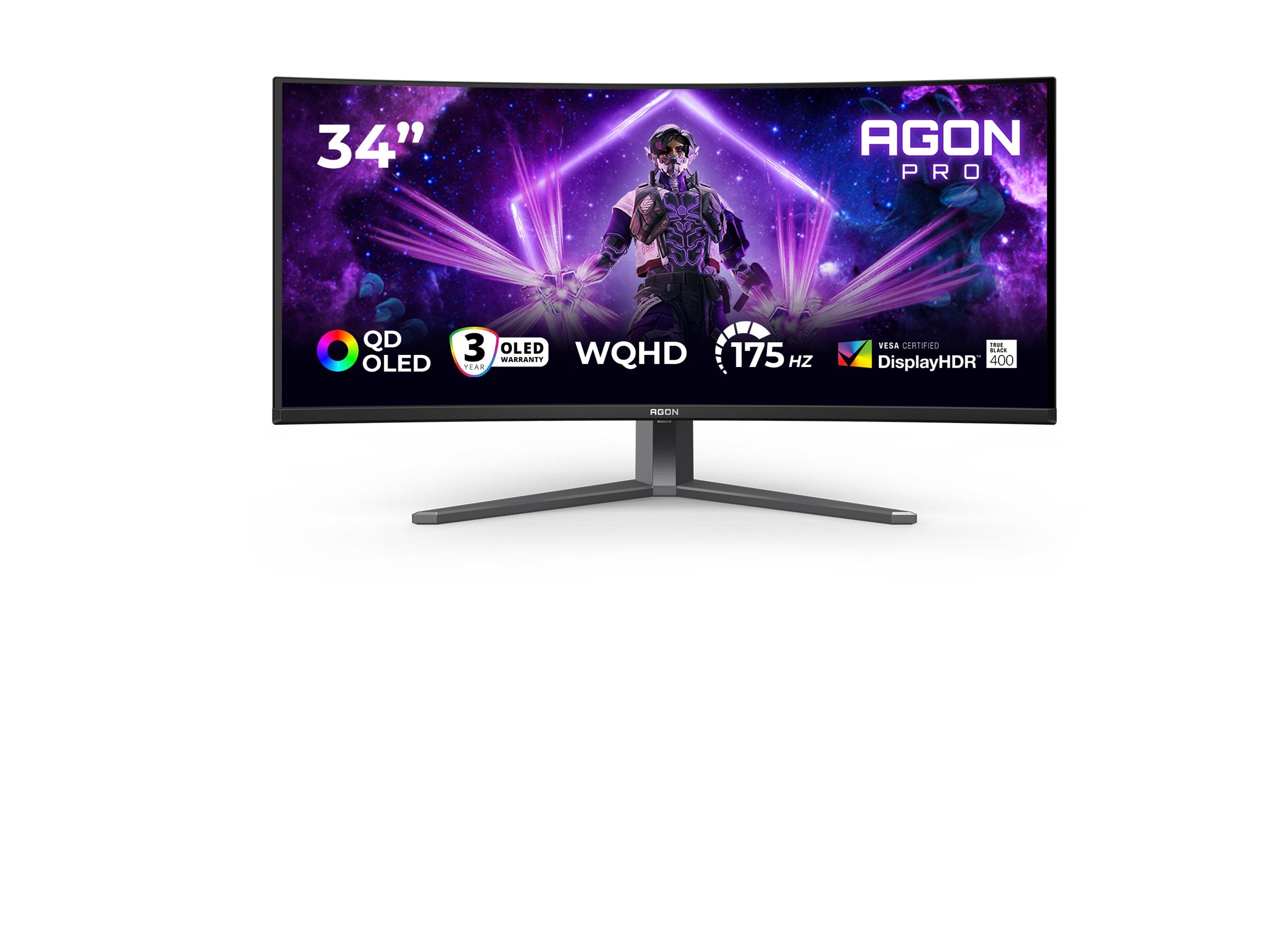 AOC AG346UCD 34p 3440x1440 0.03ms 2xHDMI DP USB Black