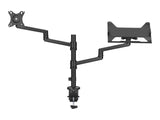 NEOMOUNTS DS20-425BL2 Support décran à fixer avec support pour ordinateur portable 17-27p - économie despace