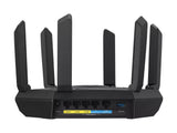 ASUS RT-AXE7800 Tri-Band WiFi 6E Router 6GHz Band Safe Browsing AiProtection Pro 2.5G Port Link Aggregation