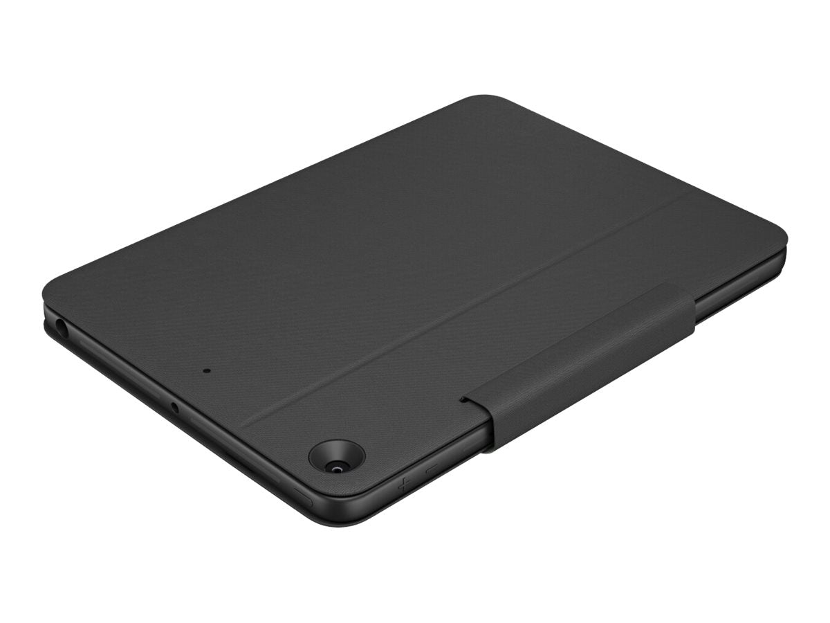 LOGITECH Rugged Folio 7th & 8th generation - Graphite - Fra