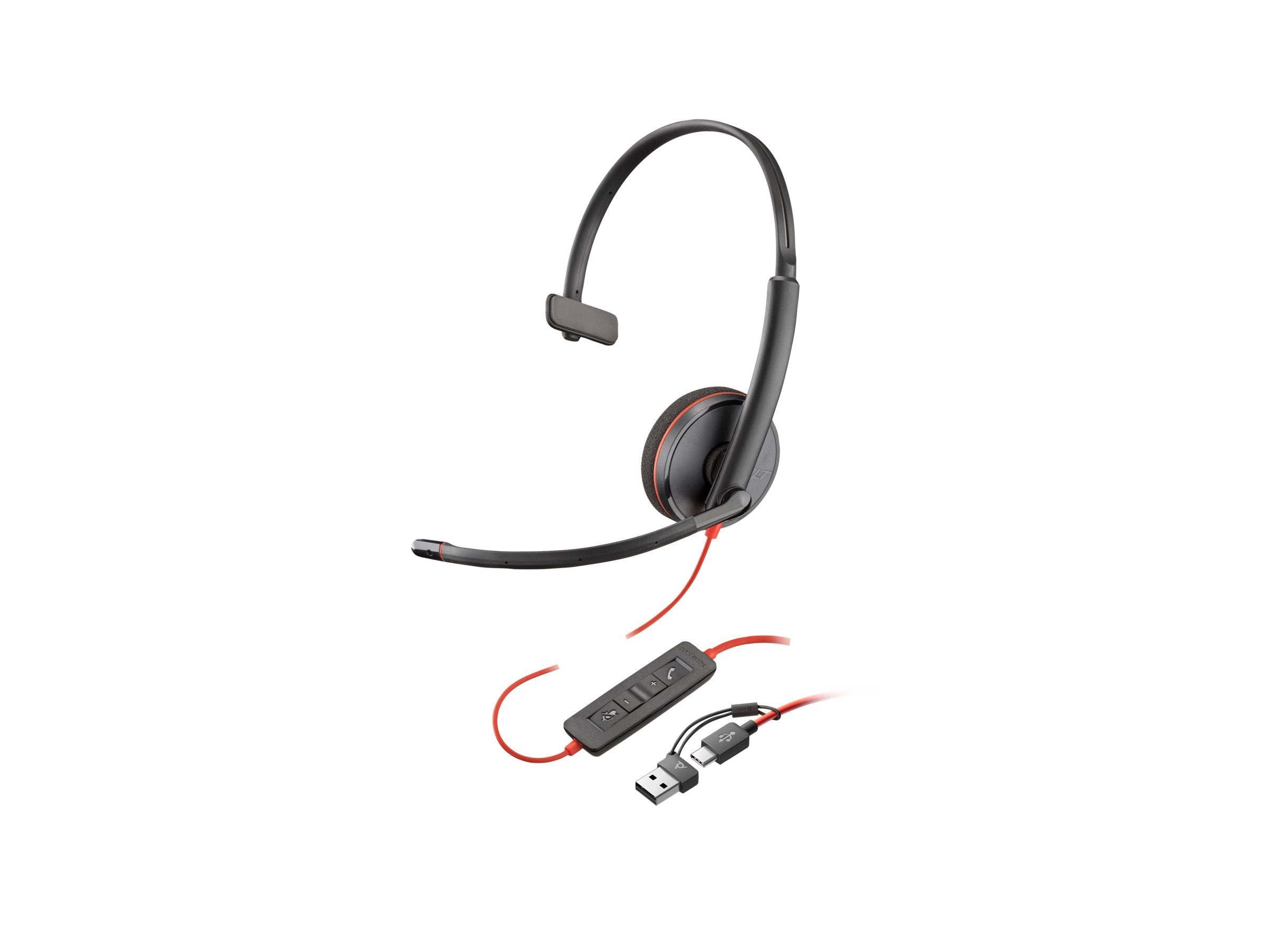 Poly BW 3220 USB-C HS+USB-C/A Bulk