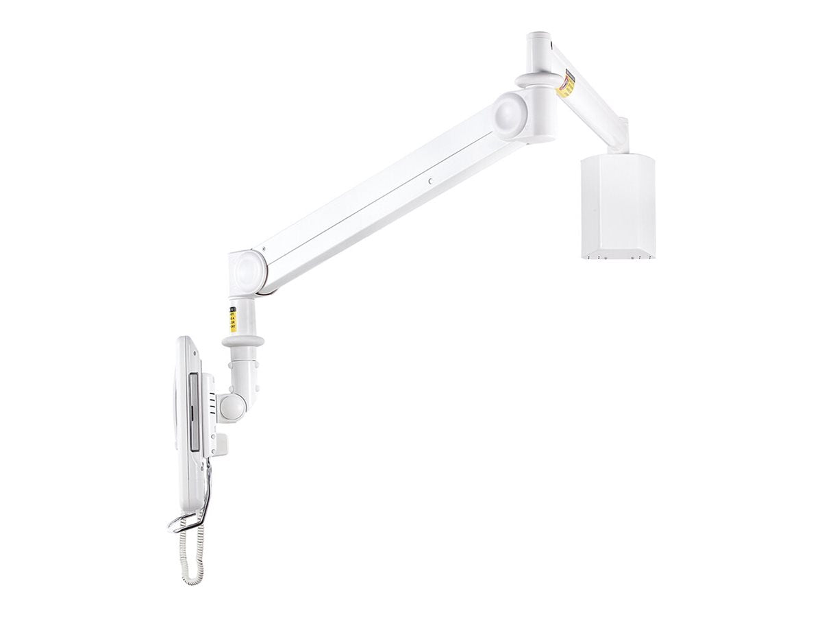 NEOMOUNTS FPMA-HAW100 Support mural pour écran médical 10-24p - h 0-170 cm - ressort à gaz
