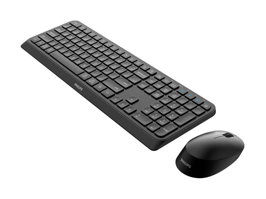 PHILIPS SPT6407B Wireless Combo Clavier/souris AZERTY Black