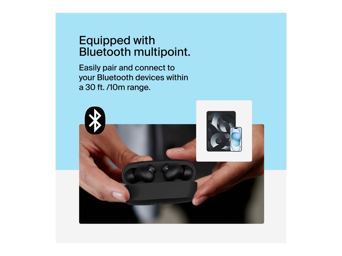 BELKIN SOUNDFORM RHYTHM True Wireless Earbuds Black