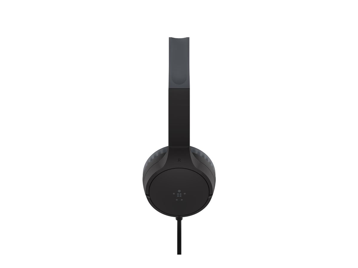BELKIN SOUNDFORM Mini Wired On-Ear Headphones for Kids Black