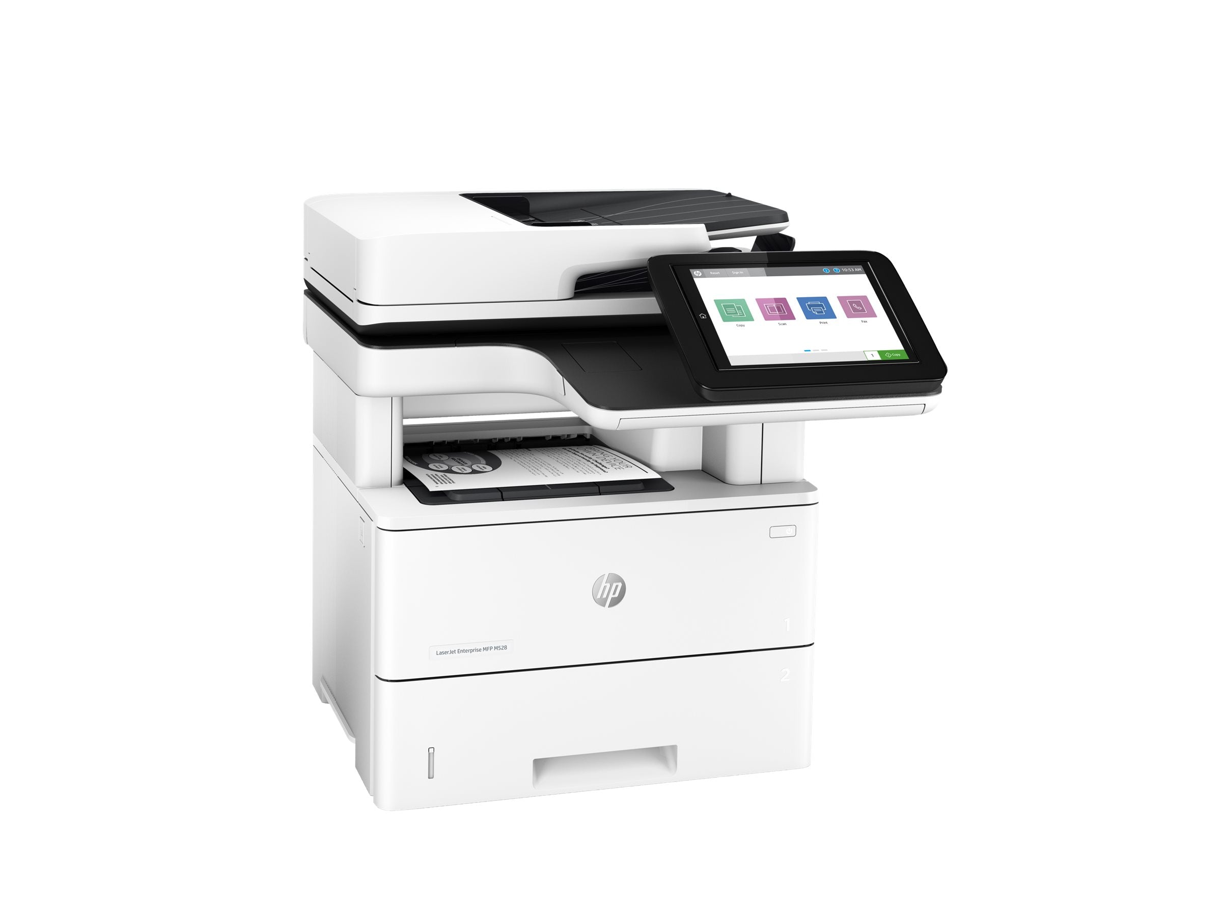 HP LaserJet Enterprise MFP M528dn MFP Mono laser A4 43ppm Copy 43ppm Print 650sheets USB LAN imprimante laser monochrome