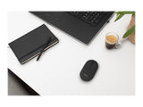 TRUST Souris sans fil PUCK Ultra-plate rechargeable - Noire