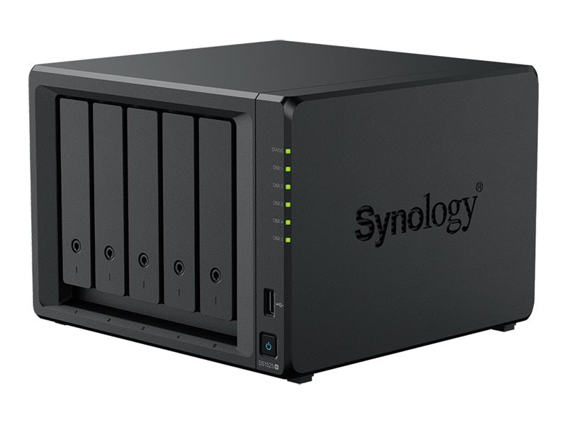 SYNOLOGY DS1525+ Desktop 5-BAY AMD Ryzen Embedded R1600 DUAL CORE 8Go RAM up to 32Go