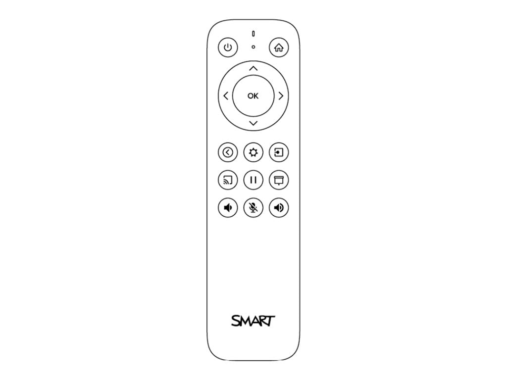 SMART Assembly IR Remote Control IFP