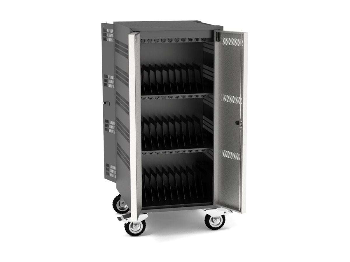 PORT DESIGNS CHARGING CABINET 30 NOTEBOOKS RACK 19p 1U