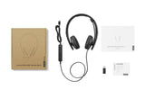 LENOVO - Gen 2 - Micro-casque - sur-oreille - filaire - USB-C - noir - Certifié pour Microsoft Teams