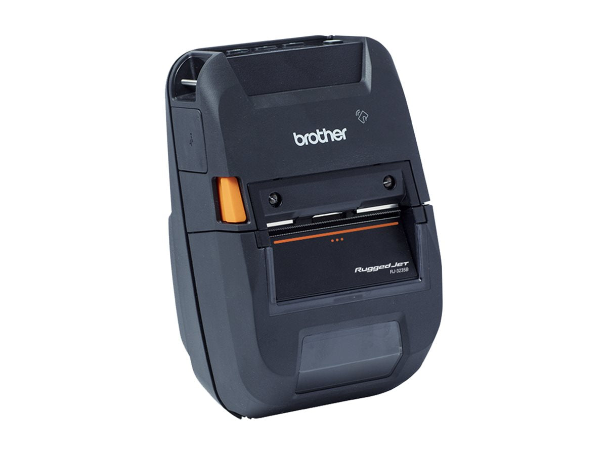 BROTHER Imprimante détiquettes mobile 3 pouces USB-C Bluetooth MFi batterie incluse et adaptateur secteur en option et non fourni