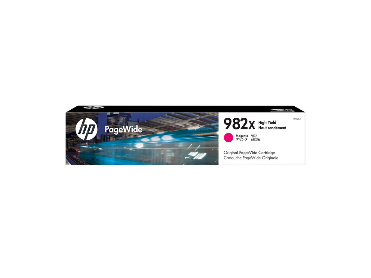 HP 982X High Yield Magenta Original PageWide Cartridge