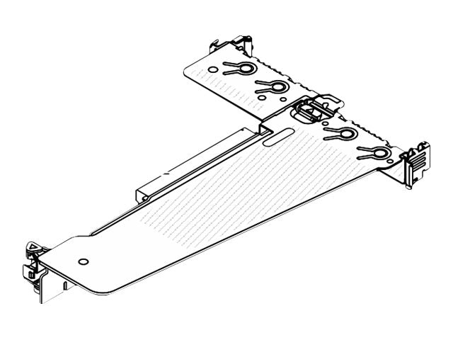 LENOVO ISG ThinkSystem V3 1U x16/x16 PCIe G5 Riser1 LP+LP