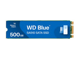 WD Blue SA510 SSD 500Go M.2 2280 SATA III 6Gb/s internal single-packed POWERED BY SANDISK
