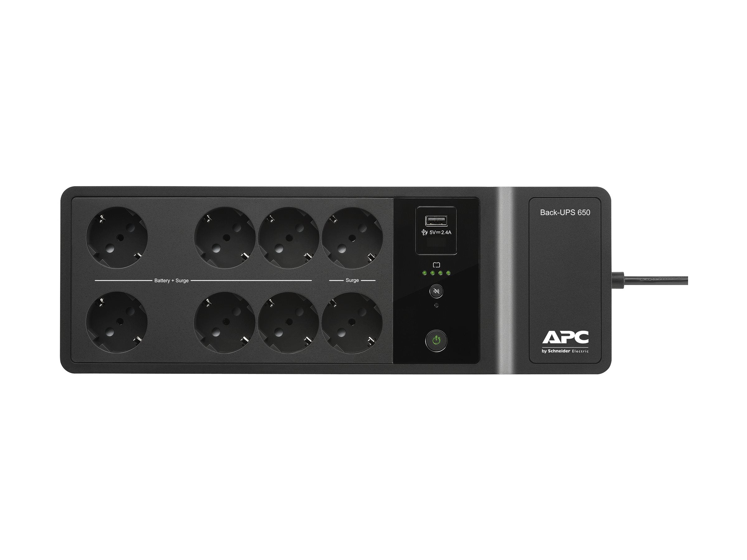 APC Back-UPS BE650G2-IT UPS AC 220-240V 400Watt 650VA output connectors 8